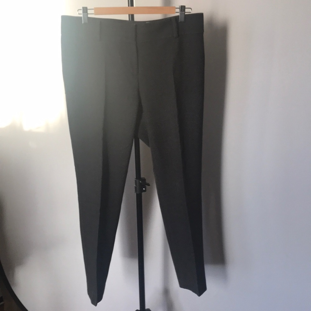 Gray Ankle Dress Pants - Ann Taylor